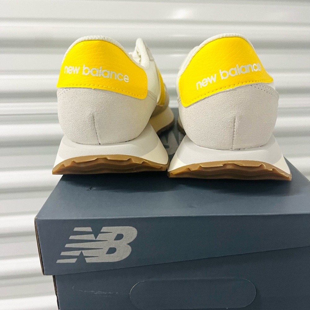 NEW New Balance 237 Casual Women's Sneakers Shoes White Yellow various sizes - Picture 11 of 12